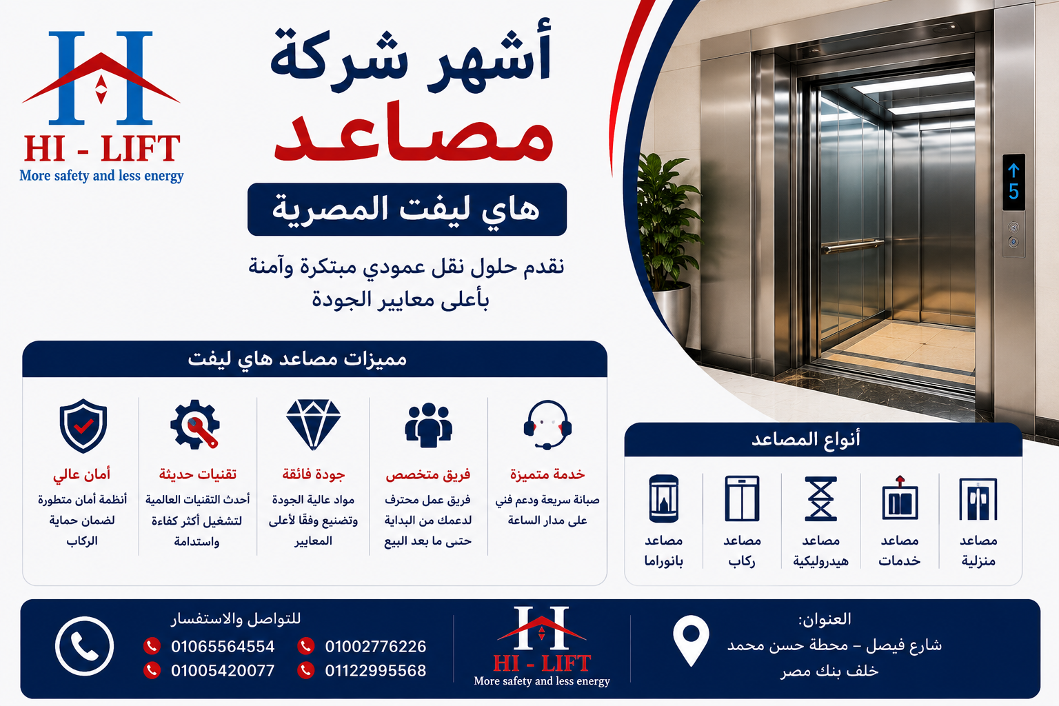 اشهر شركة مصاعد