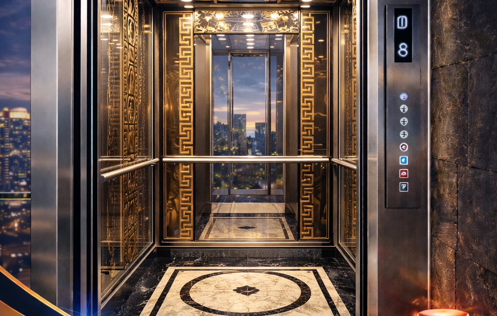 كباين مصاعد 1 كباين مصاعد