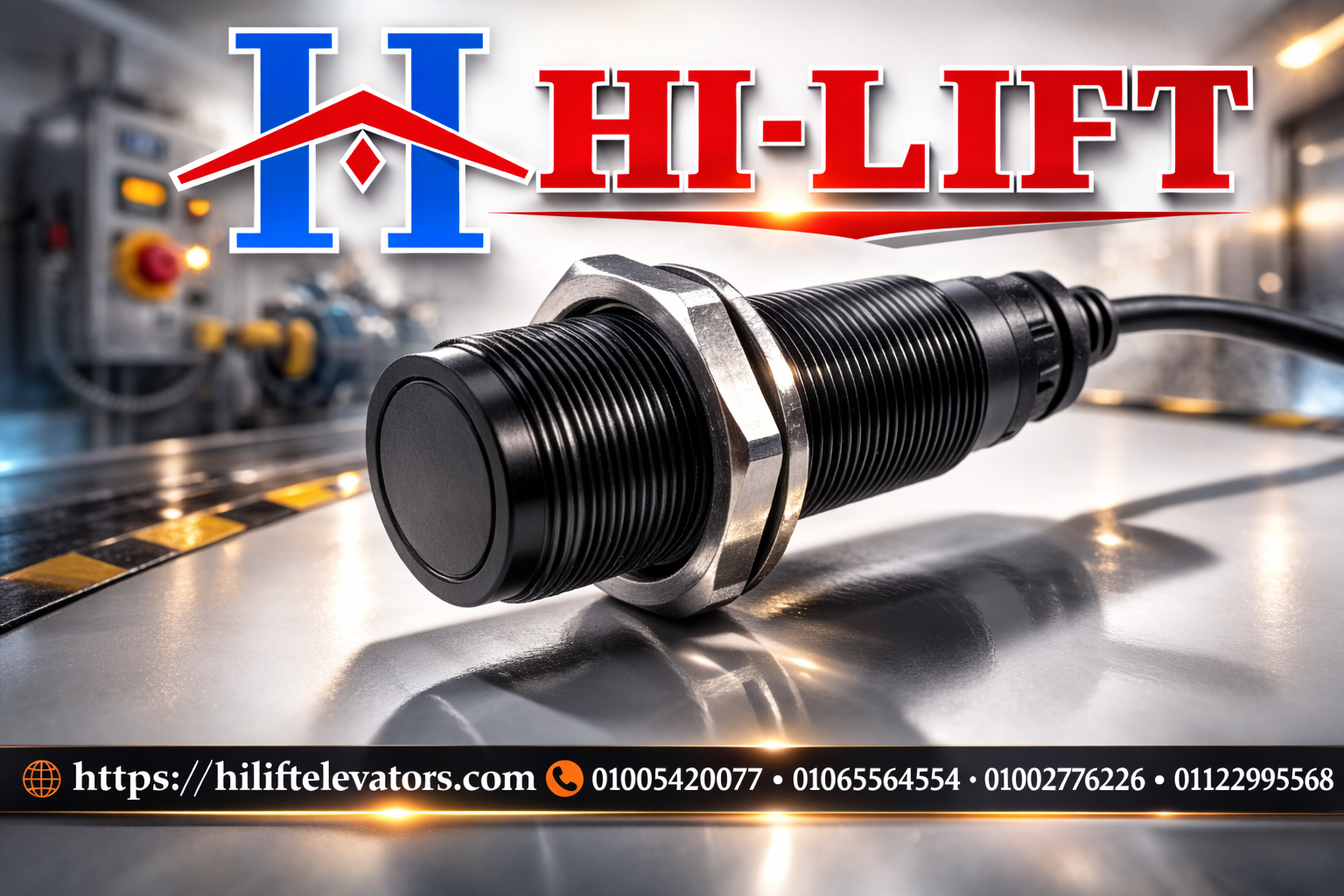 سنسر 4 حساس مصعد