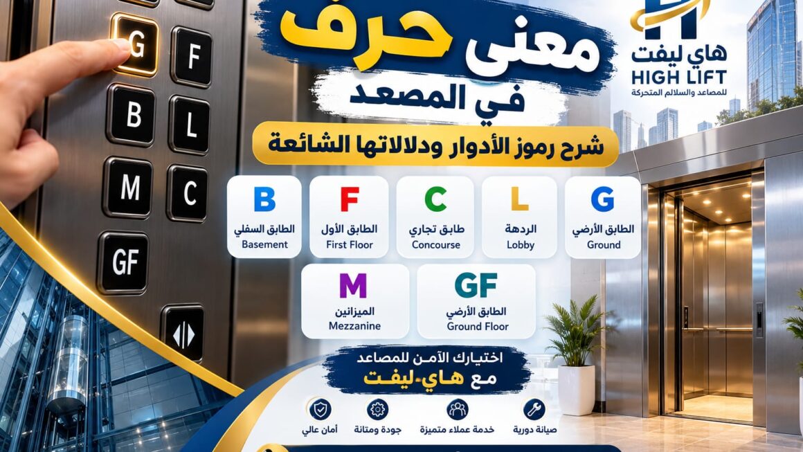 معنى حرف في المصعد: شرح رموز الأدوار ودلالاتها الشائعة 2026